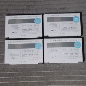 4 Urban skin Rx Melanin Experts Clear & Even Tone Clarifying Glycolic Pads - 30